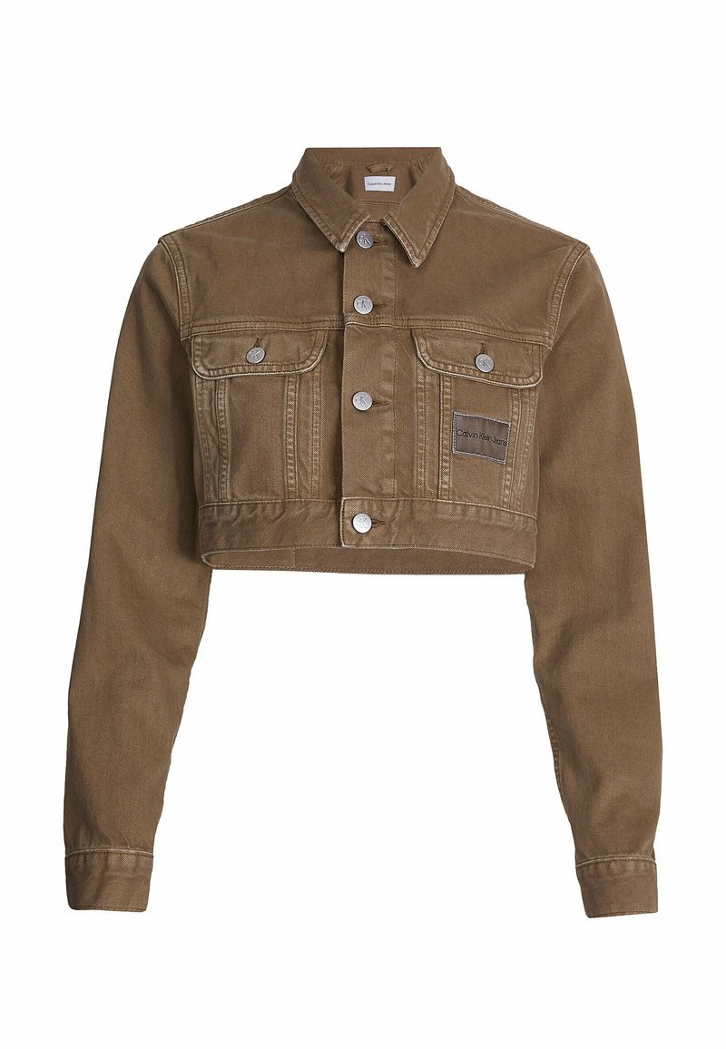 Calvin Klein Jeans Spijkerjas bruin Calvin Klein Jeans Spijkerjas bruin