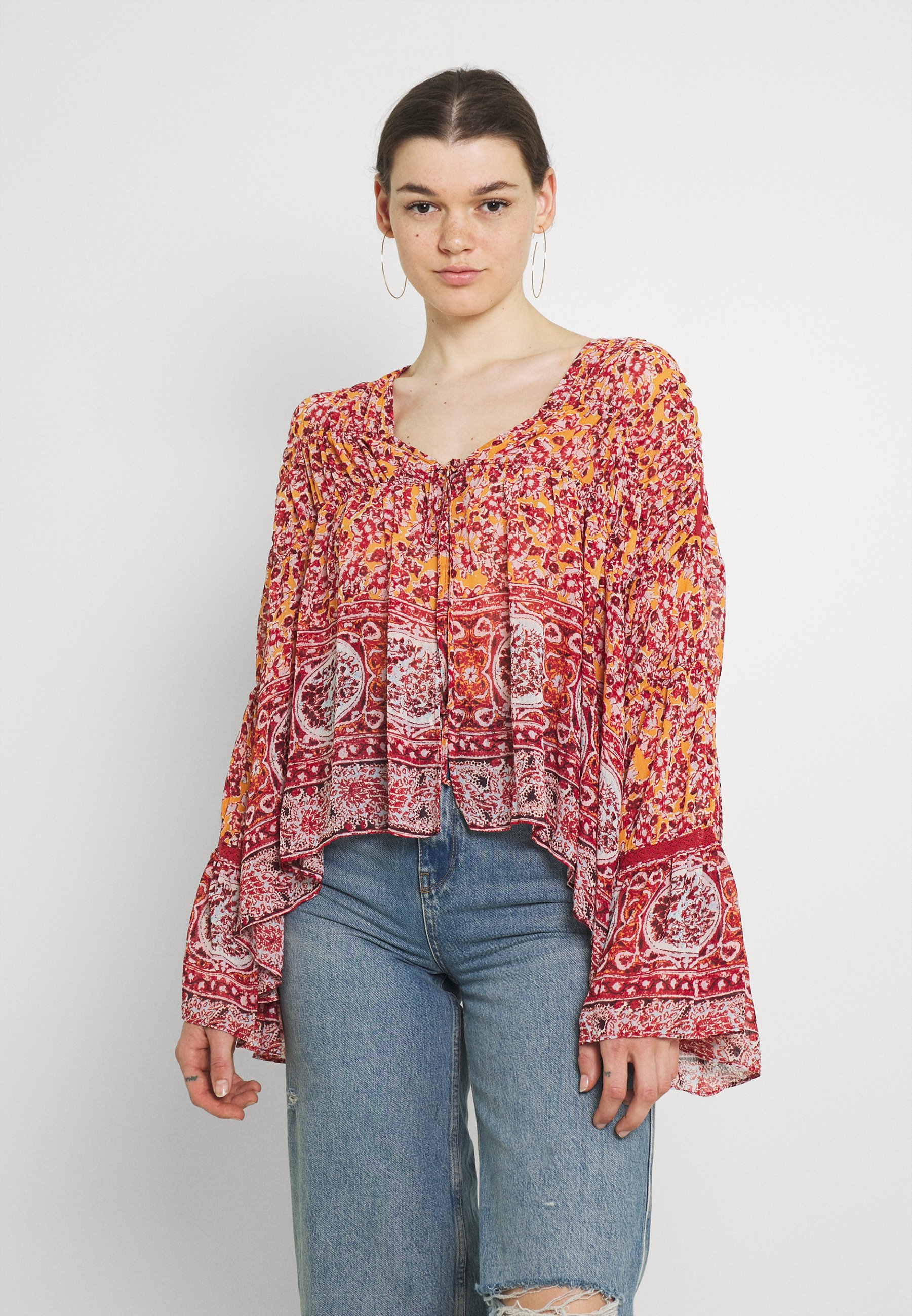 mustard kimono jacket