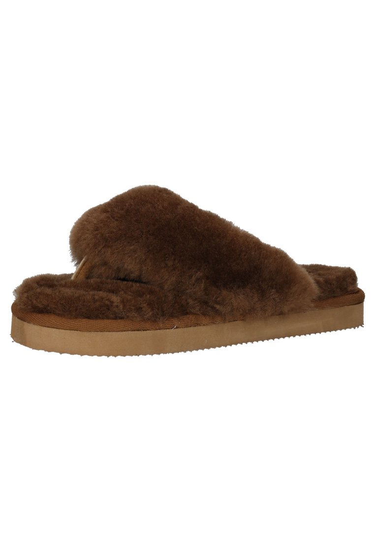 Shepherd Pantoffels lichtbruin Shepherd Pantoffels lichtbruin