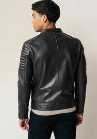 Next QUILTED RACER - Lederjacke - black