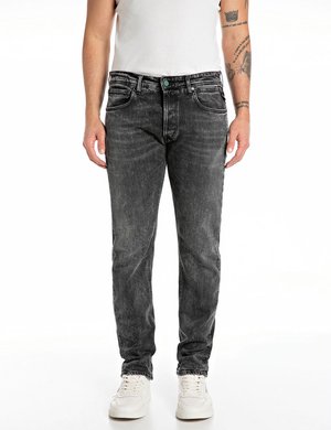 GROVER PANTS - Jeans Straight Leg - dark grey