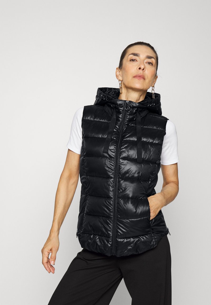 Esprit TAPE VEST Vest black/svart Zalando.no