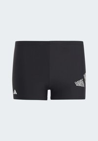 adidas Performance BAR LOGO  - Caleçon de bain - black   white