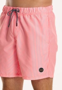 Shiwi REGULAR FIT STRIPE - Fürdőnadrág - neon orange