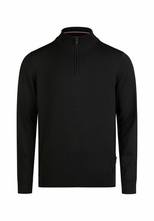 TROYER - Strickpullover - schwarz
