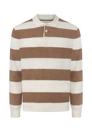 Polo - cream stripes
