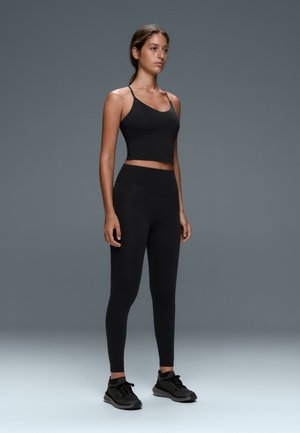 OYSHO, COMFORTLUX WITH ADJUSTABLE STRAPS - Débardeur - black