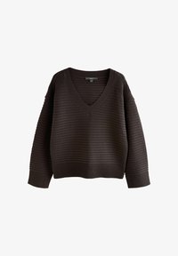 Unselected, chocolate brown