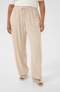 Kaffe Curve - KCMILLE - Trousers - feather gray Thumbnail Image 1