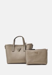 Guess LATONA MINI TOTE SET - Håndtasker - pewter