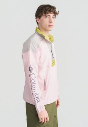 RIPTIDE RETRO ANORAK - Outdoor jacket - pink agate/flint grey/peppercorn