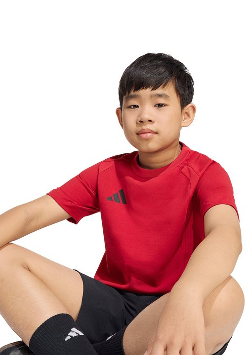 adidas Basic T-shirt - rotschwarz — foto 4