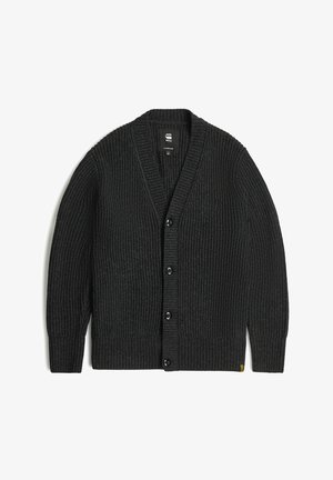 G-STAR, ESSENTIAL CARDIGAN KNIT - Gilet - dk grey htr