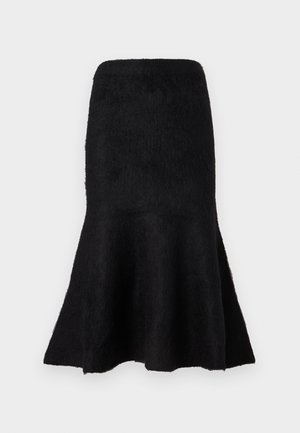 SKIRT - Trapecinis sijonas - black