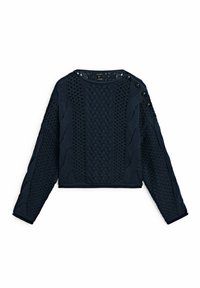 Massimo Dutti Maglione - dark blue