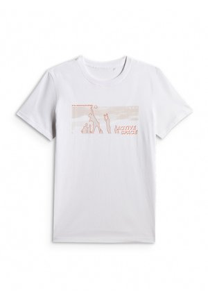 4F, - T-shirt z nadrukiem