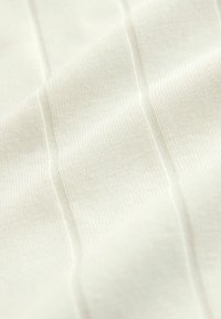 REGULAR FIT - TEXTURED - T-shirt basic - ecru white