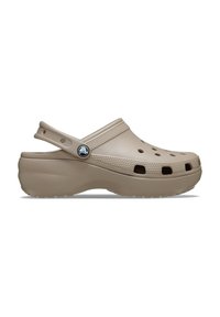 CLASSIC PLATFORM - Mules de tacón - taupe
