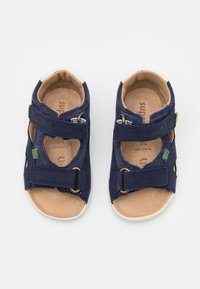 Superfit LAGOON UNISEX - Sandals - blau/hellgrün