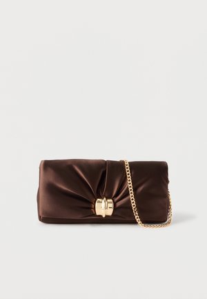 NOORELUXE - Geantă plic - brown