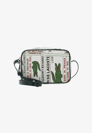 Lacoste CROSSOVER BAG UNISEX - Umhängetasche - multiple label sinople