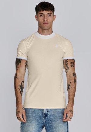 SIKSILK RINGER - T-shirt - bas - ecru