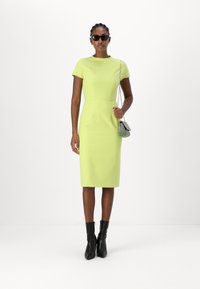 HUGO KALIMERA - Shift-haljina - bright yellow