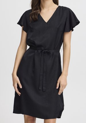 Vestido informal - black denim