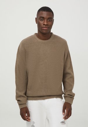 Terranova PUNTO RISO - Maglione - beige melange