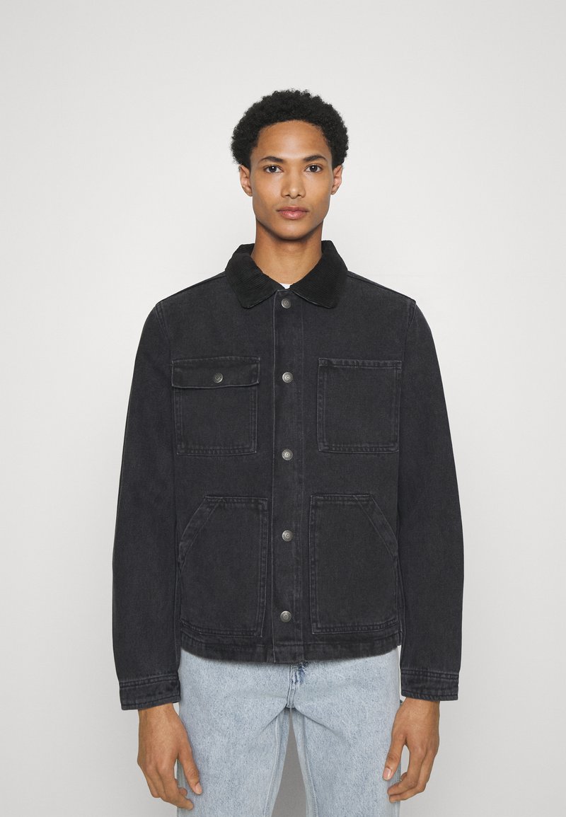 Jack & Jones JJISTEEL JJJACKET Denim jacket black denim Zalando.ie