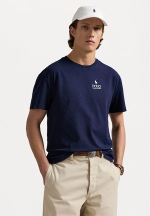CLASSIC FIT LOGO JERSEY T-SHIRT - Basic T-shirt - cruise navy
