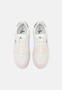 Calvin Klein Jeans BOLD LACE MIX - Sneakers basse - bright white/black