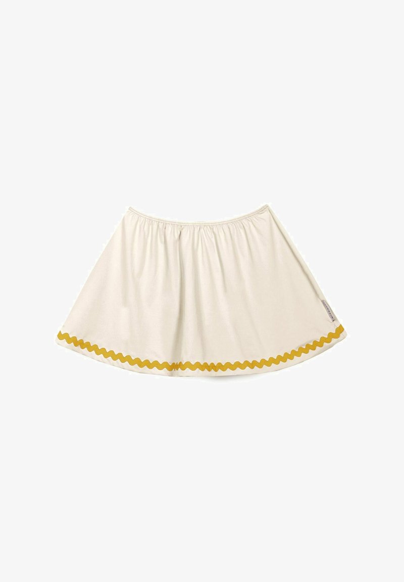 MIPOUNET PAULINE - Falda acampanada - ecru ochre