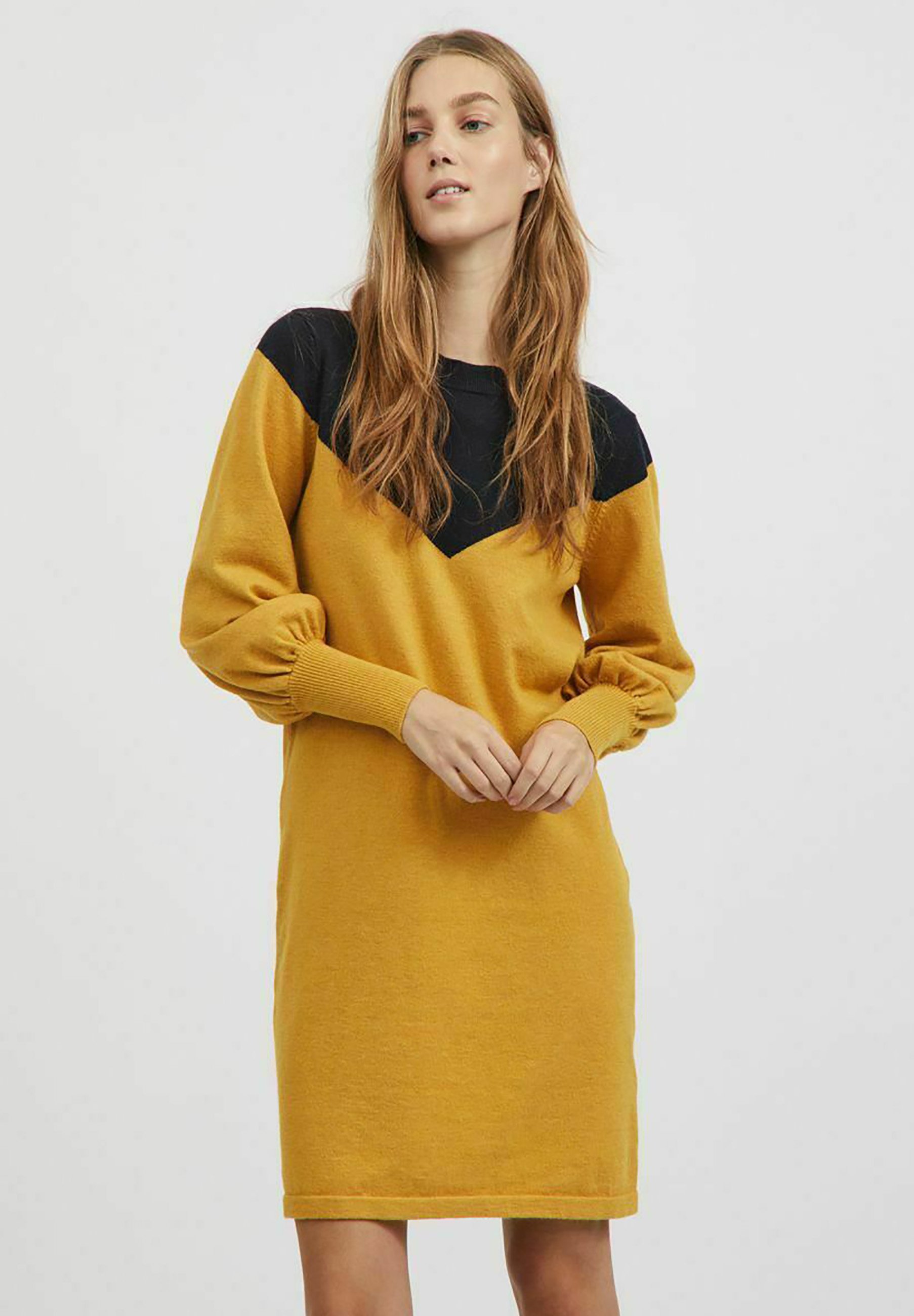 robe vila jaune