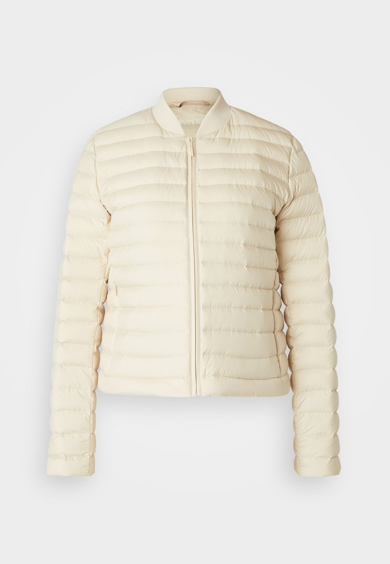 Calvin Klein PACKABLE SUPER PADDED - Piumino - wood ash/beige - Zalando.it