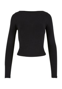 Long sleeved top - black