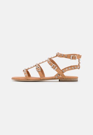ELLE - Sandali - caramel/silver
