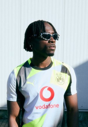 BVB AWAY REPLICA - Article de supporter d'équipe de club - silver mist-yellow alert