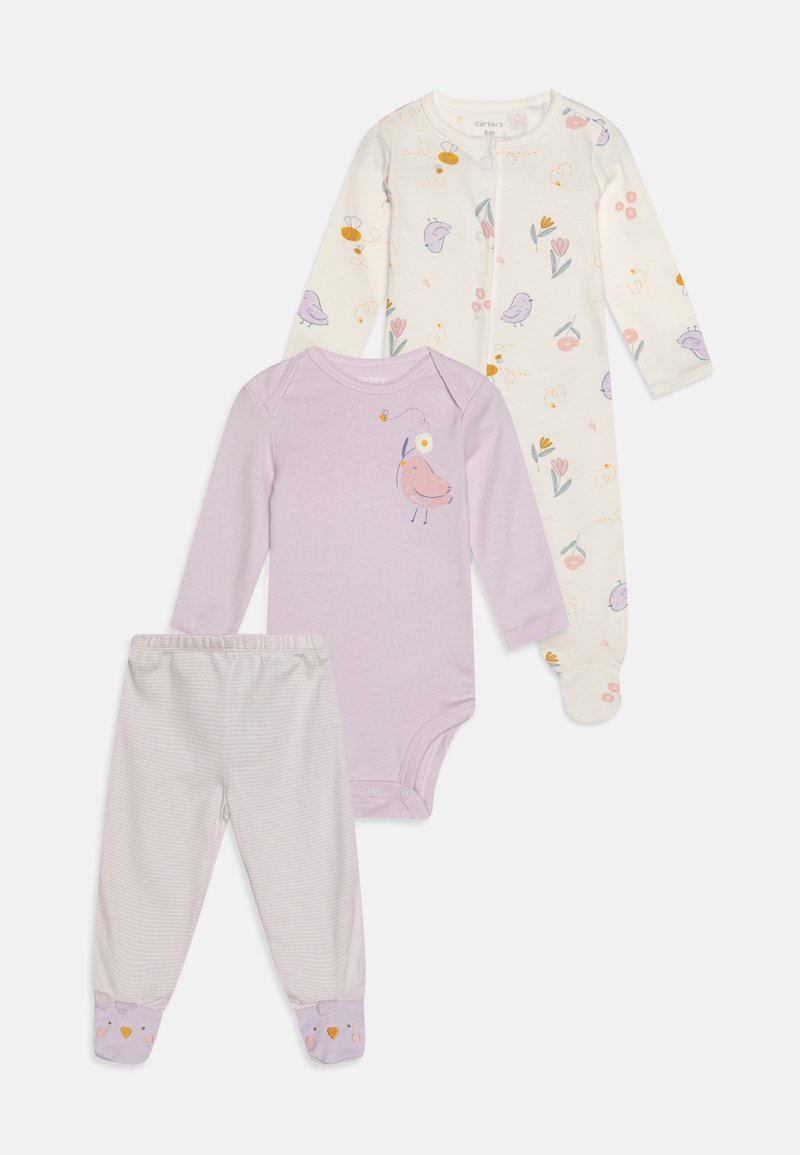 Carter's BIRD PRINT SET - Body - purple
