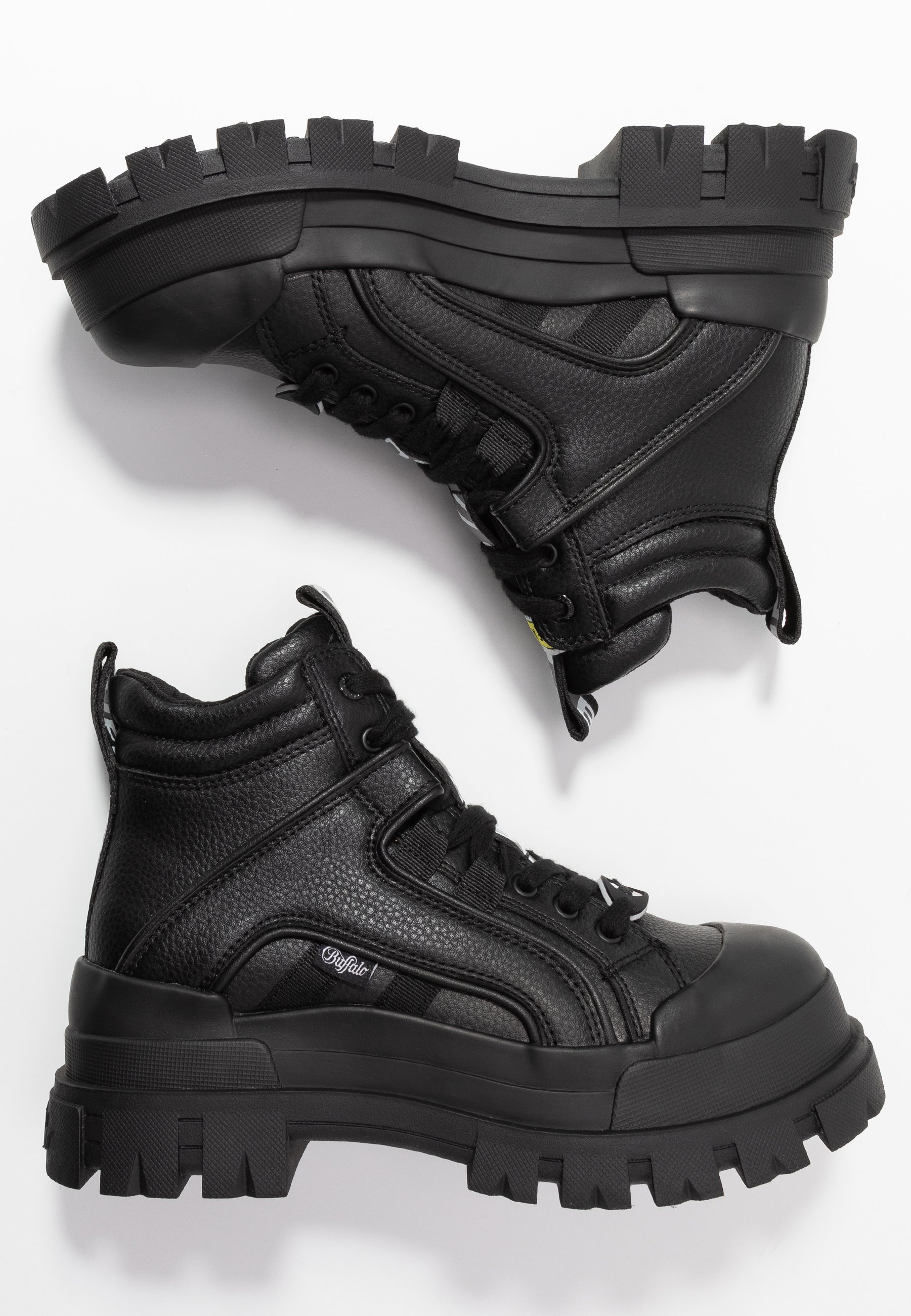 Buffalo ASPHA MID Høye joggesko blacksvart Zalando.no Buffalo ASPHA MID Høye joggesko blacksvart Zalando.no