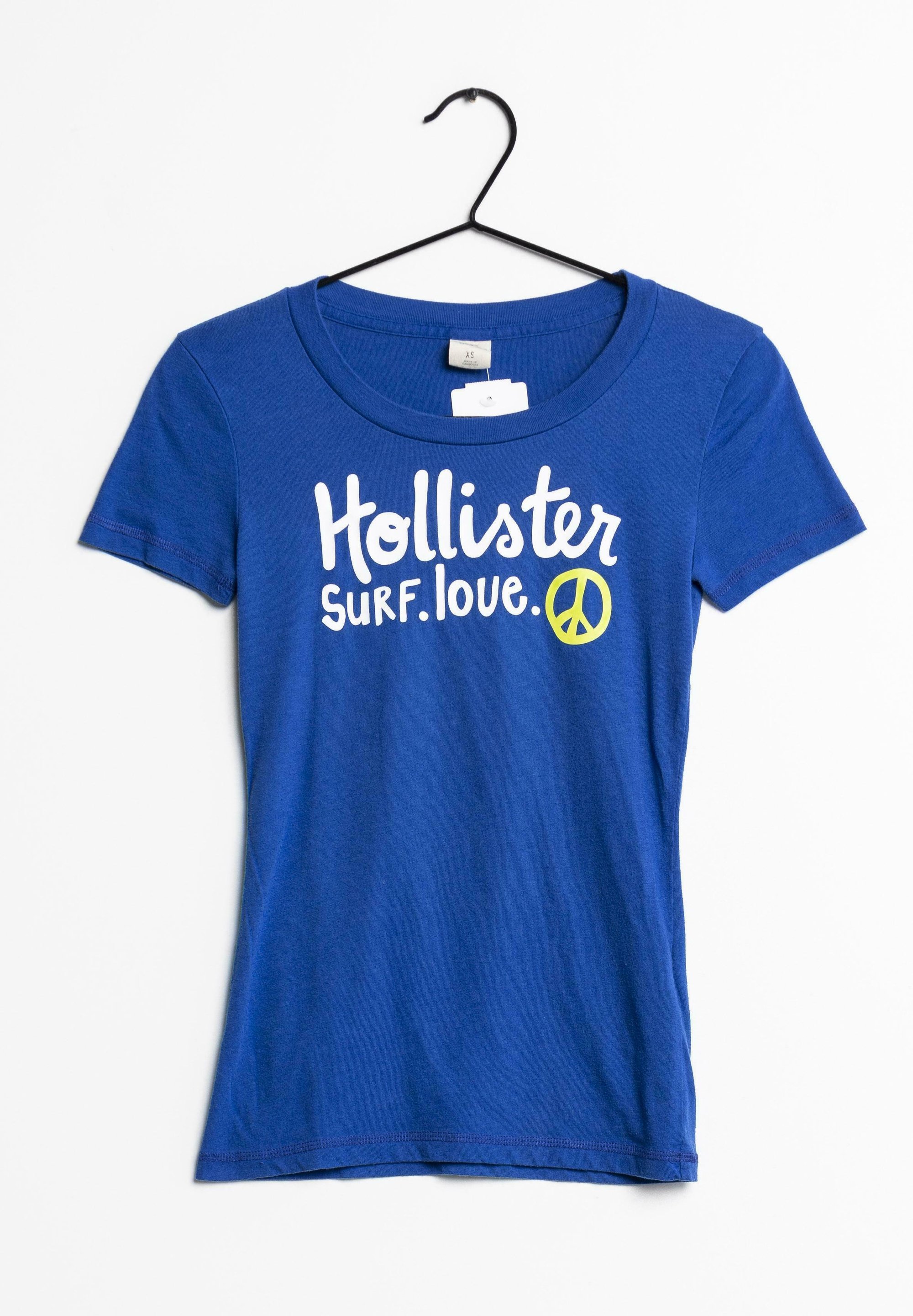 Hollister Camiseta estampada blue/azul (Segunda mano