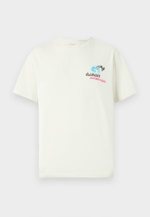 Element NATURE CALLS QUEST  - Print T-shirt - white
