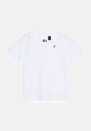 K-Way LE VRAI 3.0 EDOUARD TEE UNISEX - T-shirt basic - white