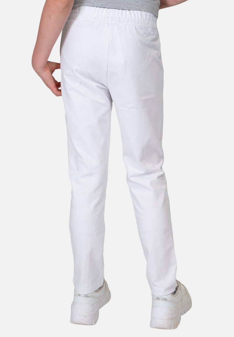 Kinder Stoffhosen | KMISSO NAHTFALTE VORNE Jogginghose white/weiß - HU70904 Kinder Stoffhosen | KMISSO NAHTFALTE VORNE Jogginghose white/weiß - HU70904