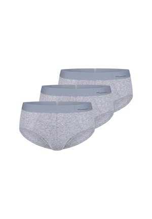 MIT WEBBUND - 3ER PACK  - Slip - light grey melange