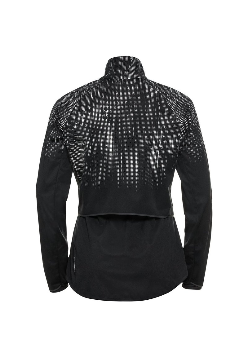 Damen Leichte Jacken | ODLO REFLECT Trainingsjacke black reflective graph/schwarz - BV98587 Damen Leichte Jacken | ODLO REFLECT Trainingsjacke black reflective graph/schwarz - BV98587