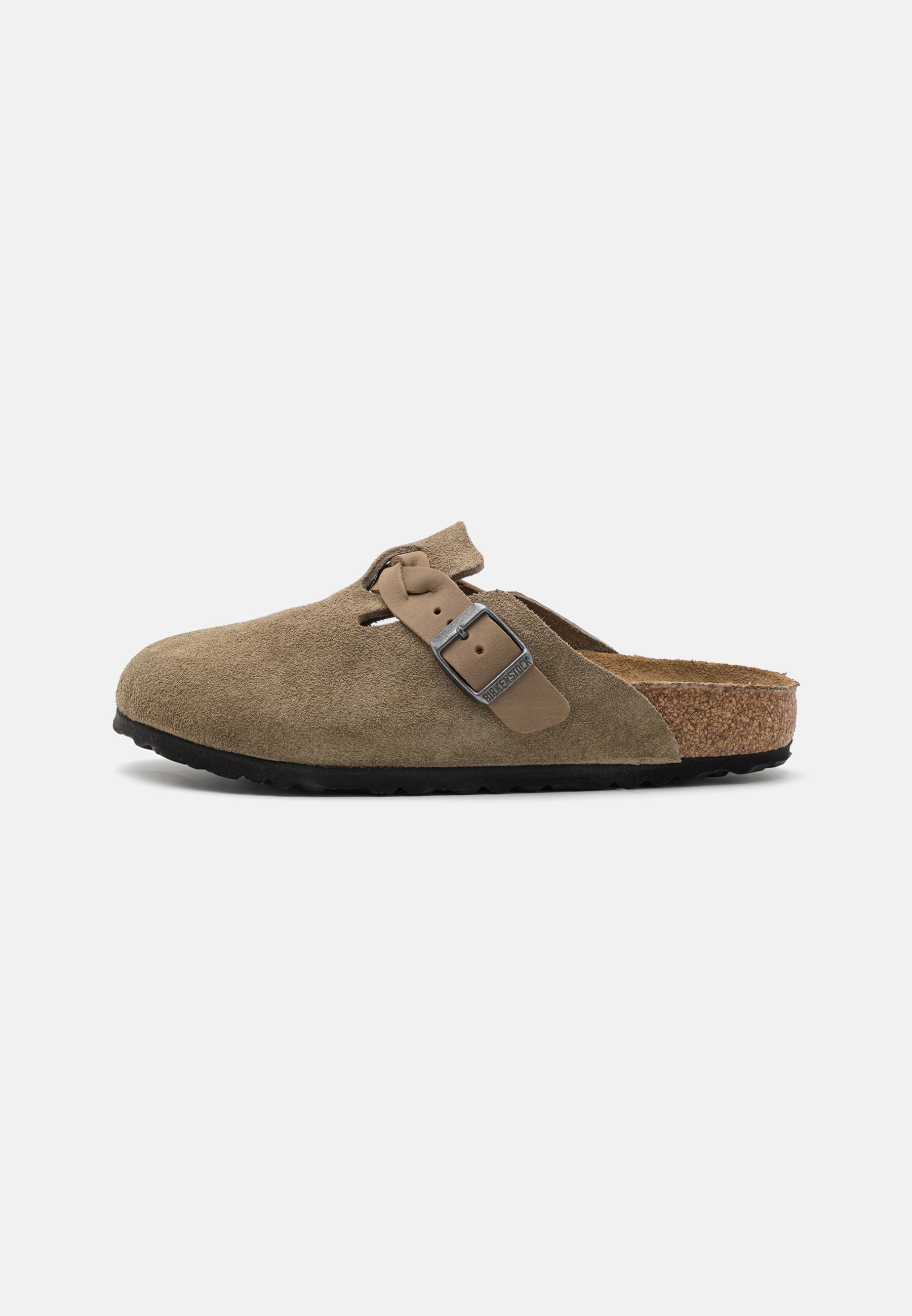 Birkenstock BOSTON NARROW - Slippers - taupe - Zalando.co.uk