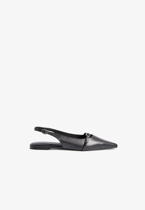 NA-KD, Ballerines à brides arrière - black