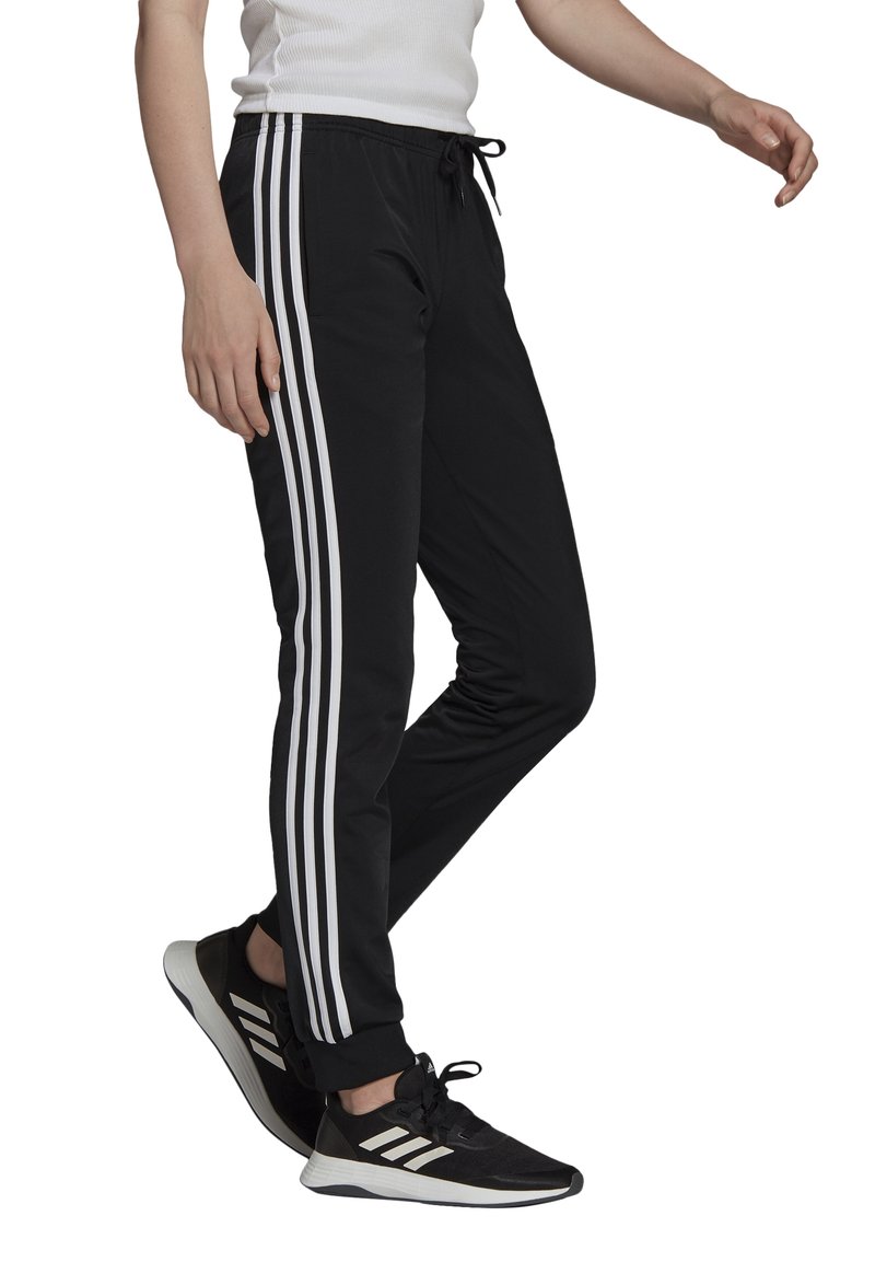 ladies black adidas tracksuit bottoms