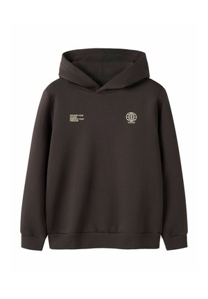 Felpa con cappuccio - black coffee